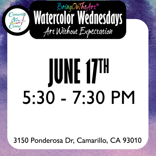 Watercolor Wednesdays - June 17